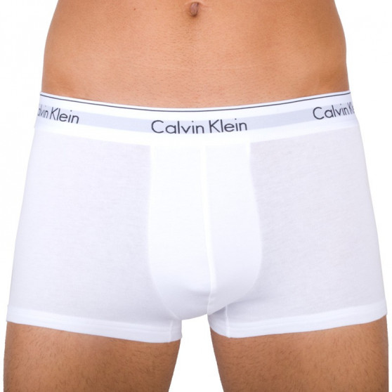 2PACK pánske boxerky Calvin Klein bielé (NB1086A-100)