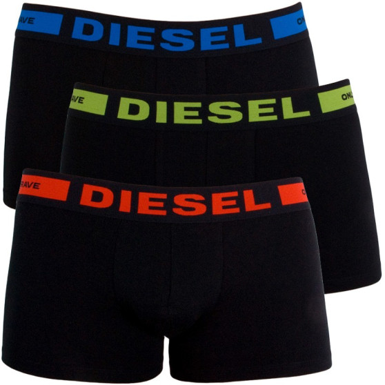 3PACK pánske boxerky Diesel čierne (00CKY3-0BAOF-01)