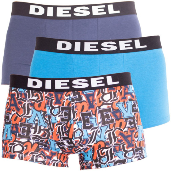 3PACK pánske boxerky Diesel viacfarebné (00SAB2-0JAOY-02)