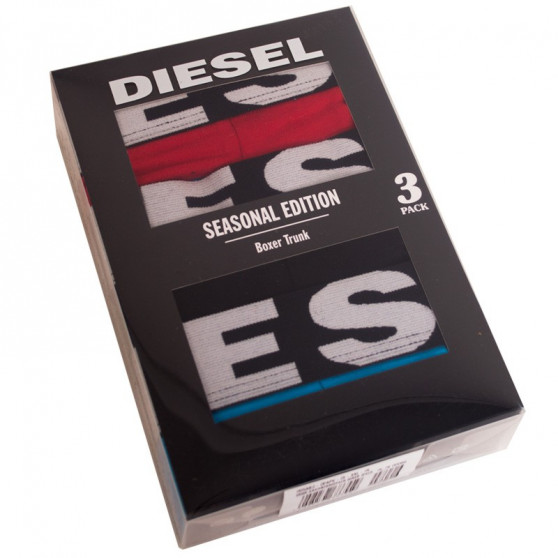 3PACK pánske boxerky Diesel viacfarebné (00SAB2-0PAPV-01)