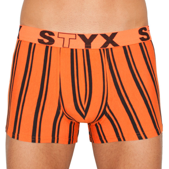 Pánské boxerky Styx sportovní guma vícebarevné (G768)