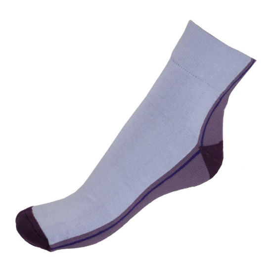 Unisex ponožky PHUSECKLE černo/černé půlené