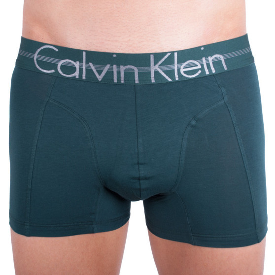 Pánske boxerky Calvin Klein tmavo zelené (NB1483A-KNG)