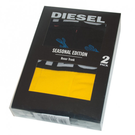 2PACK pánske boxerky Diesel viacfarebné (00S9DZ-0SAQD-01)