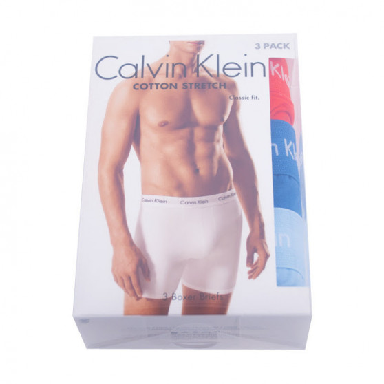 3PACK pánske boxerky Calvin Klein viacfarebné (NB1770A-YTP)