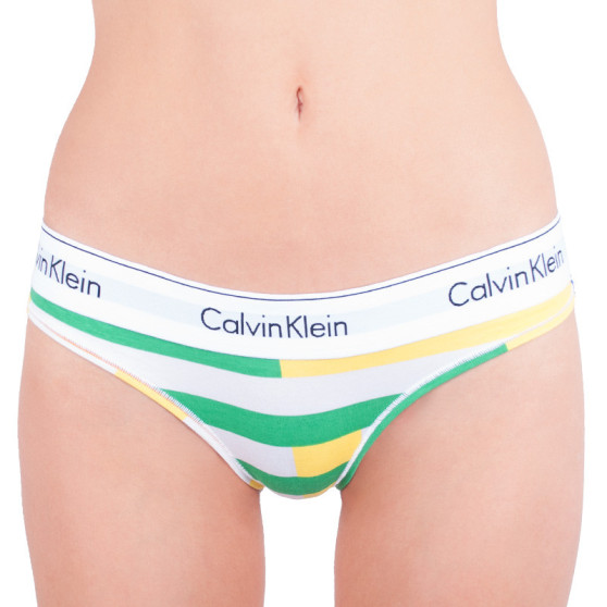 Dámska tangá Calvin Klein viacfarebná (QF4614E-1ZM)