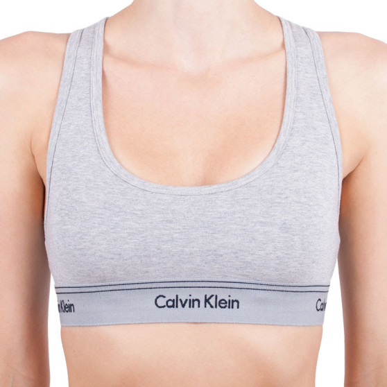 Dámska podprsenka Calvin Klein sivá (QF4522E-020)