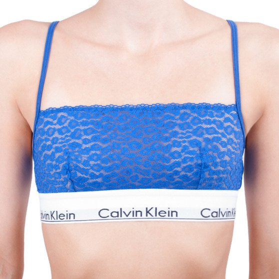 Dámska podprsenka Calvin Klein modrá (QF4691E-PZ6)