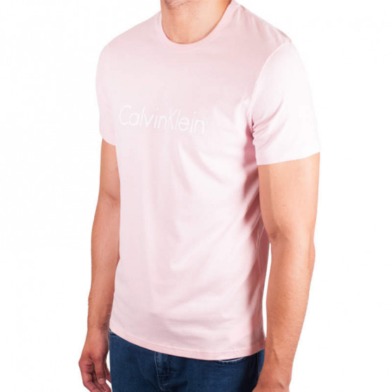 Pánske tričko Calvin Klein ružové (NM1129E-EVK)