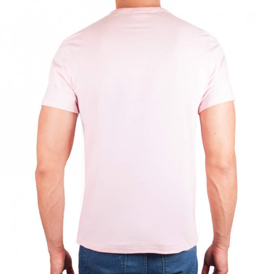 Pánske tričko Calvin Klein ružové (NM1129E-EVK)