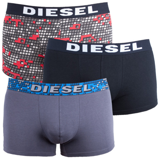 3PACK pánske boxerky Diesel viacfarebné (00SAB2-0BATA-E3961)