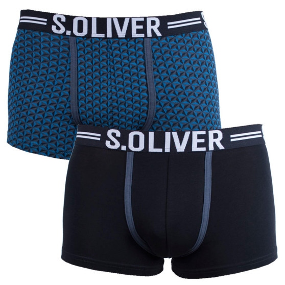 2PACK pánske boxerky S.Oliver viacfarebné (2R.895.97.4251 16D1)