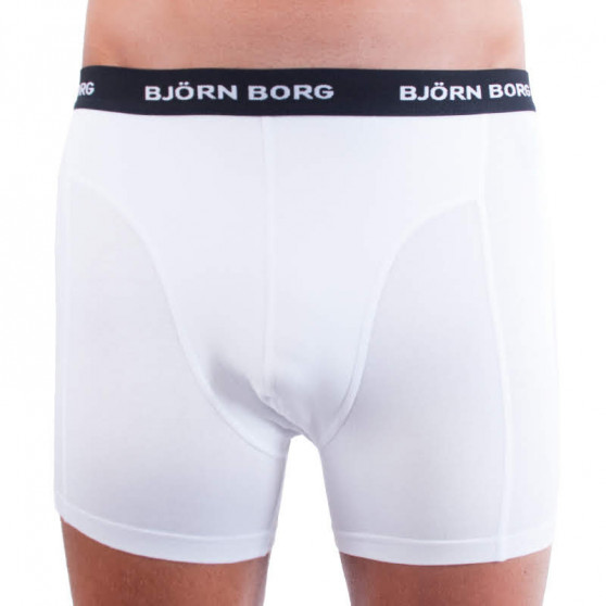 3PACK pánske boxerky Bjorn Borg biele (9999-1028-00011)
