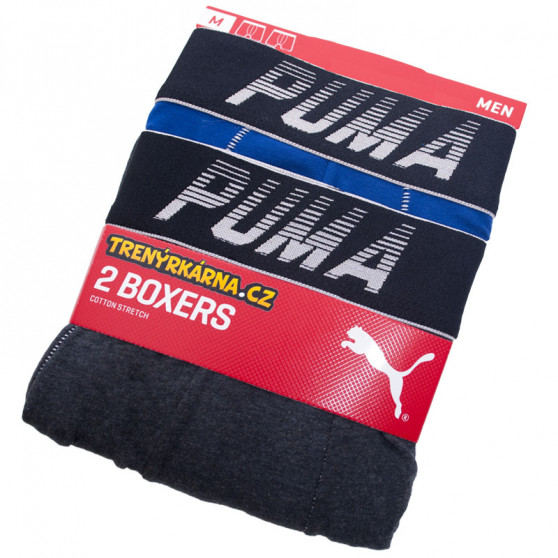 2PACK pánske boxerky Puma viacfarebné (681004001 560)