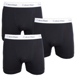 Sokolovská 3PACK pánske boxerky Calvin Klein čierne (U2662G-001)