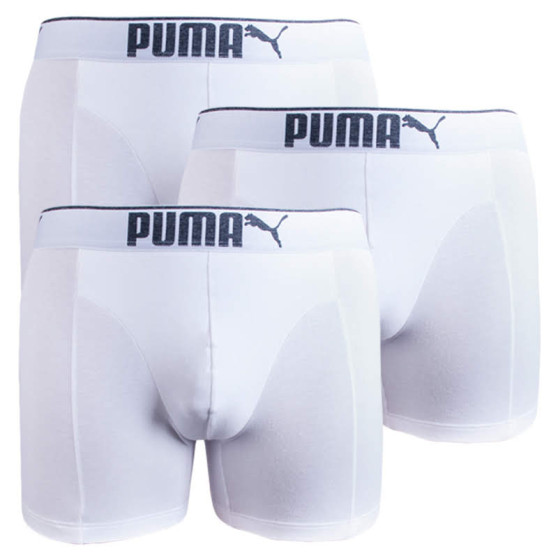 3PACK pánské boxerky Puma bílé (681030001 300)
