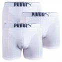 3PACK pánske boxerky Puma biele (681030001 300)