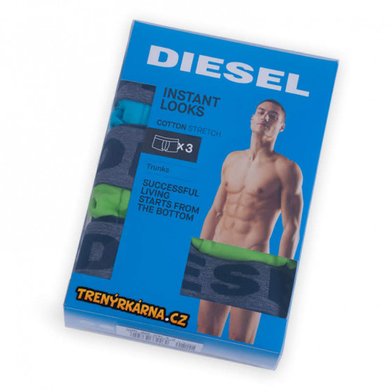 3PACK pánske boxerky Diesel viacfarebné (00SAB2-0BATB-E4064)