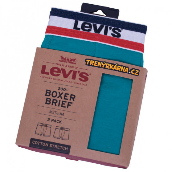 2PACK pánske boxerky Levis viacfarebné (985016001 315)