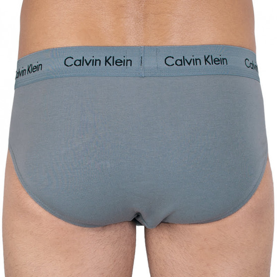 3PACK pánske slipy Calvin Klein viacfarebné (U2661G-RSZ)