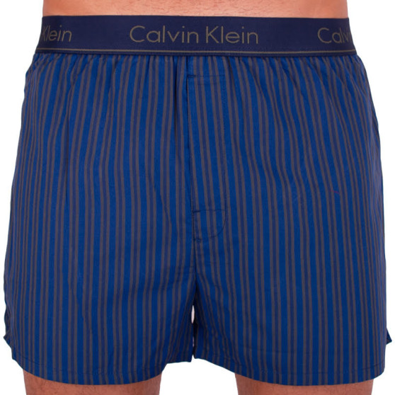 Pánské trenky Calvin Klein modré (NB1524A-4NS)