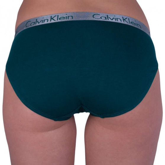 Dámske nohavičky Calvin Klein zelené (QD3540E-DKC)