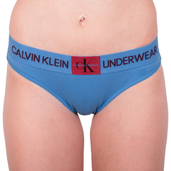 Dámske nohavičky Calvin Klein modré (QF4921E-PWB)