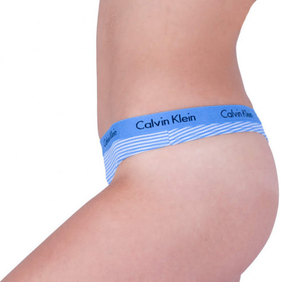 Dámska tangá Calvin Klein viacfarebná (D1617E-PYZ)
