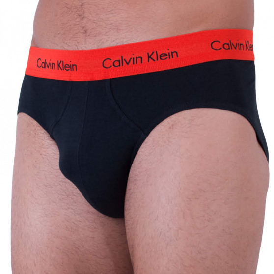 3PACK pánske slipy Calvin Klein čierne (U2661G-QXC)