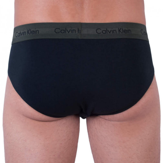 3PACK pánske slipy Calvin Klein čierne (U2661G-QXC)