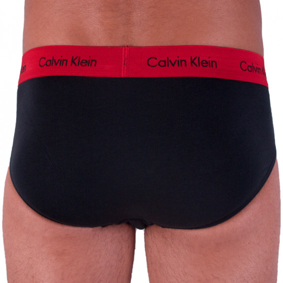3PACK pánske slipy Calvin Klein čierne (U2661G-SXZ)