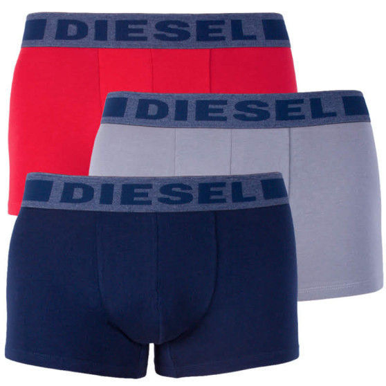 3PACK pánské boxerky Diesel vícebarevné (00SAB2-0BATB-E4214)