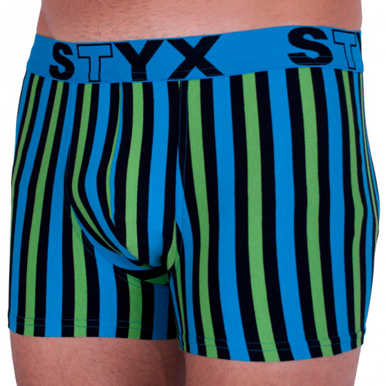 Pánske boxerky Styx športová guma viacfarebné (G862)