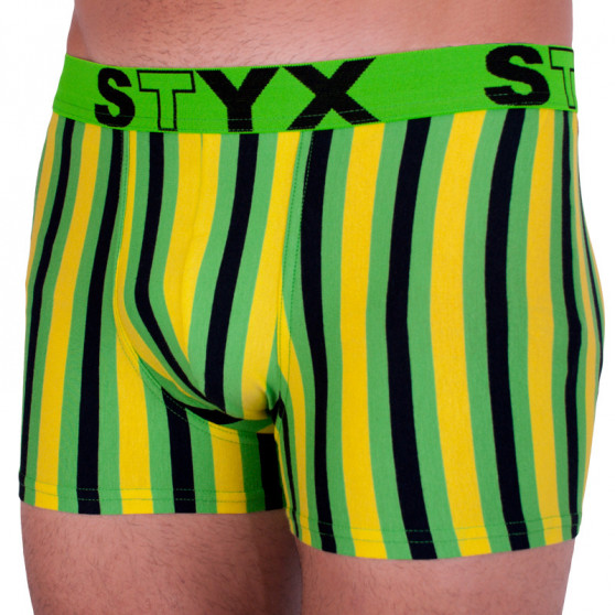 Pánske boxerky Styx športová guma viacfarebné (G865)