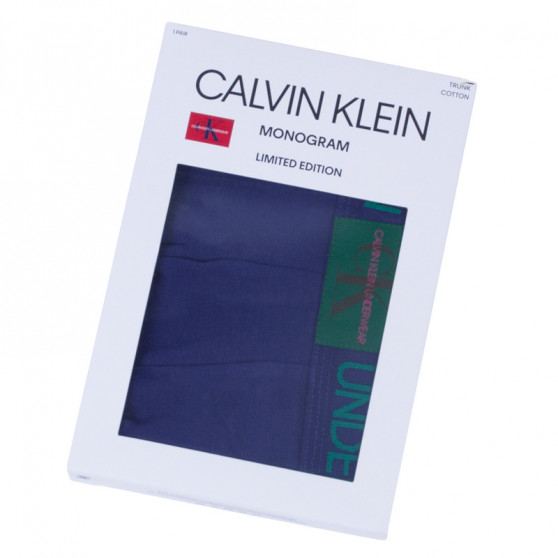 Pánske boxerky Calvin Klein modré (NB1678A-XS6)