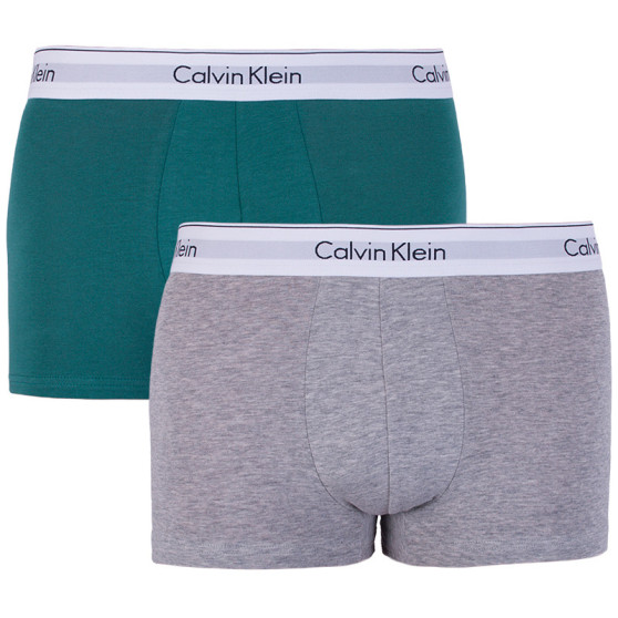 2PACK pánské boxerky Calvin Klein vícebarevné (NB1086A-PNZ)