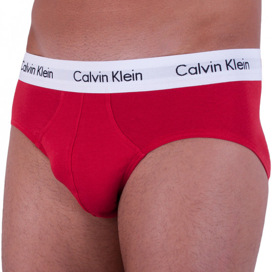 3PACK pánske slipy Calvin Klein viacfarebné (U2661G-i03)