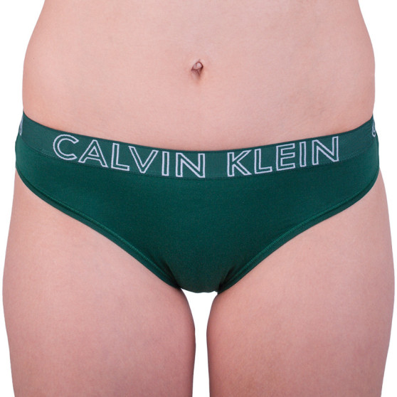 Dámske nohavičky Calvin Klein zelené (QD3637E-YG5)