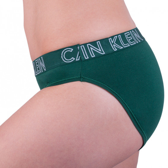 Dámske nohavičky Calvin Klein zelené (QD3637E-YG5)
