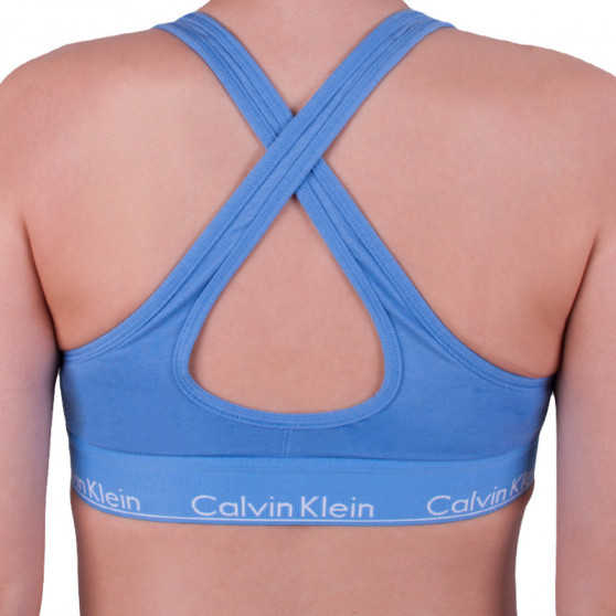 Dámska podprsenka Calvin Klein modrá (QF1654E-PWB)