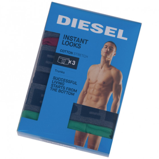 3PACK pánske boxerky Diesel viacfarebné (00SAB2-0BATB-E4328)