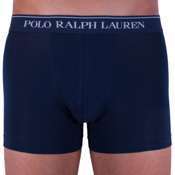 3PACK pánske boxerky Ralph Lauren modré (714513424010)