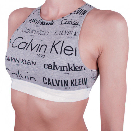 Dámska podprsenka Calvin Klein sivá (GF4056E-HLB)