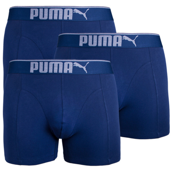 3PACK pánske boxerky Puma tmavo modré (681030001 321)