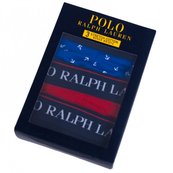 3PACK pánske boxerky Ralph Lauren viacfarebné (714730410002)