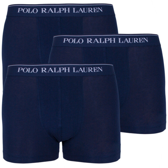 3PACK pánske boxerky Ralph Lauren tmavo modré (714513424006)