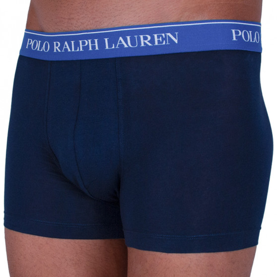 3PACK pánske boxerky Ralph Lauren tmavo modré (714662050007)