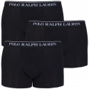 3PACK pánske boxerky Ralph Lauren čierne (714513424002)