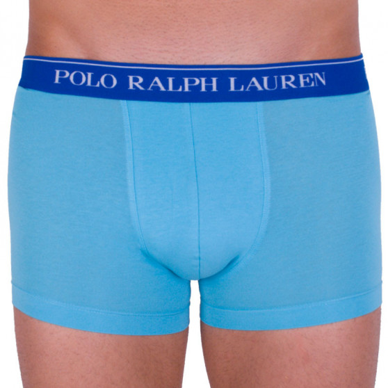 3PACK pánske boxerky Ralph Lauren modré (714662050011)