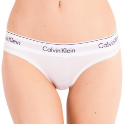 Dámska tangá Calvin Klein biela (QF5117E-100)